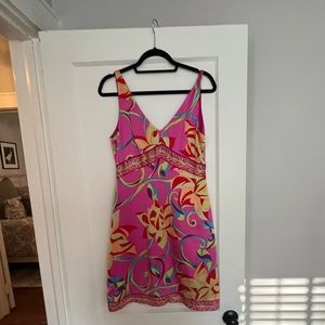 100% silk dress